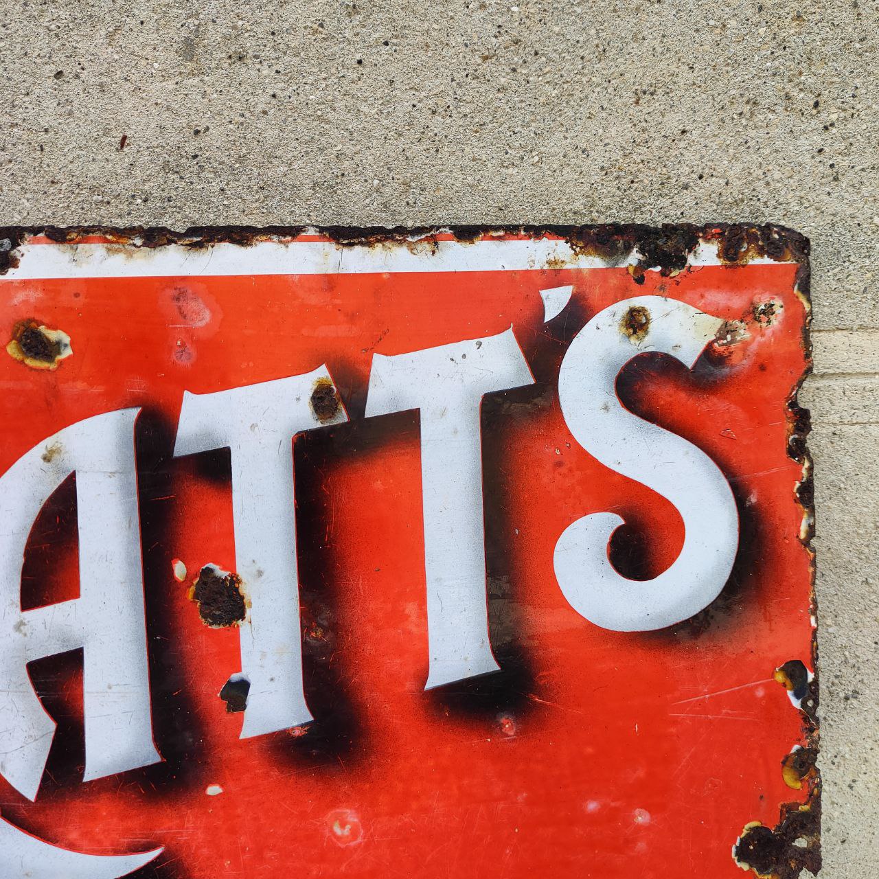 Advertising sign - Spratt's Dog Cake