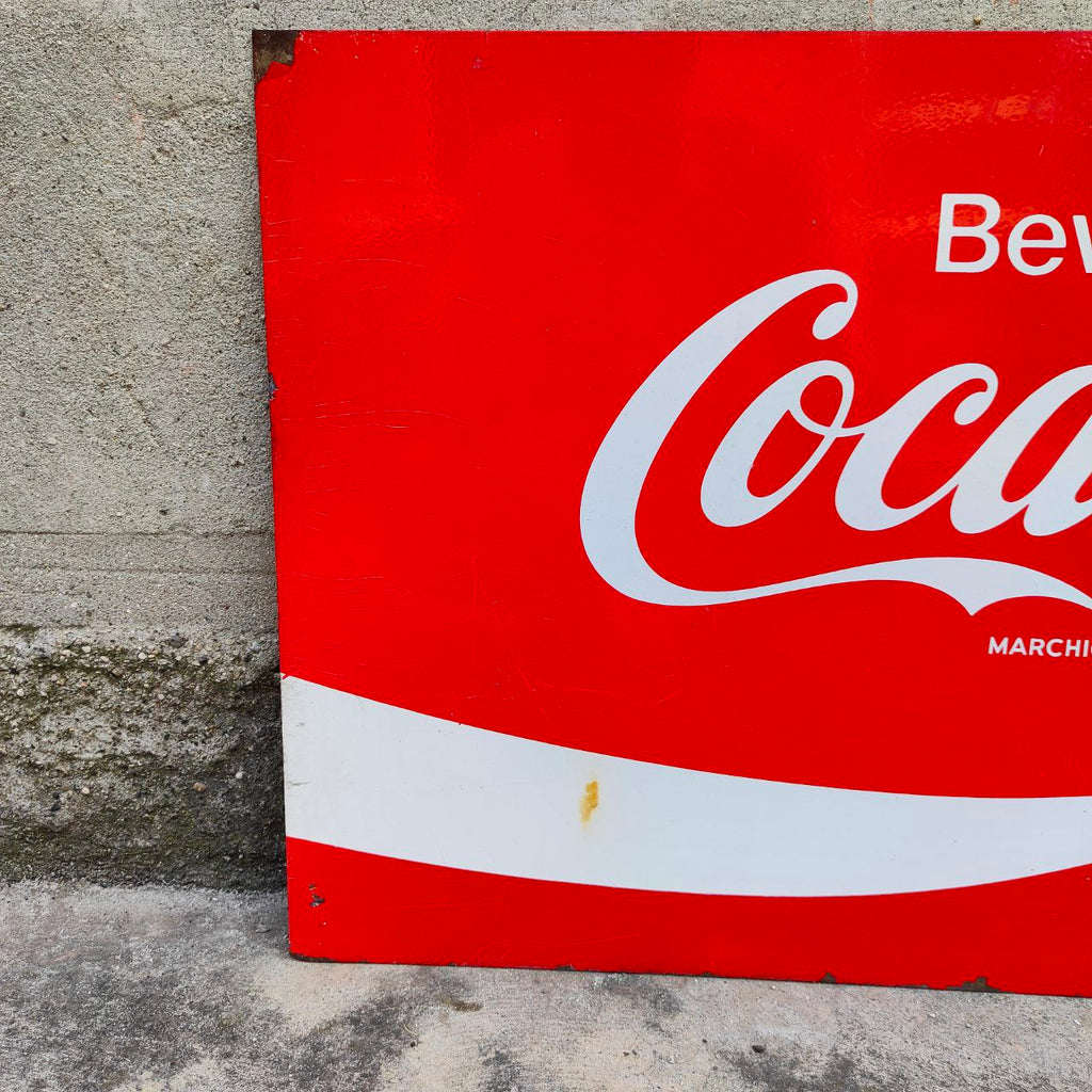 Advertising sign - Coca-Cola