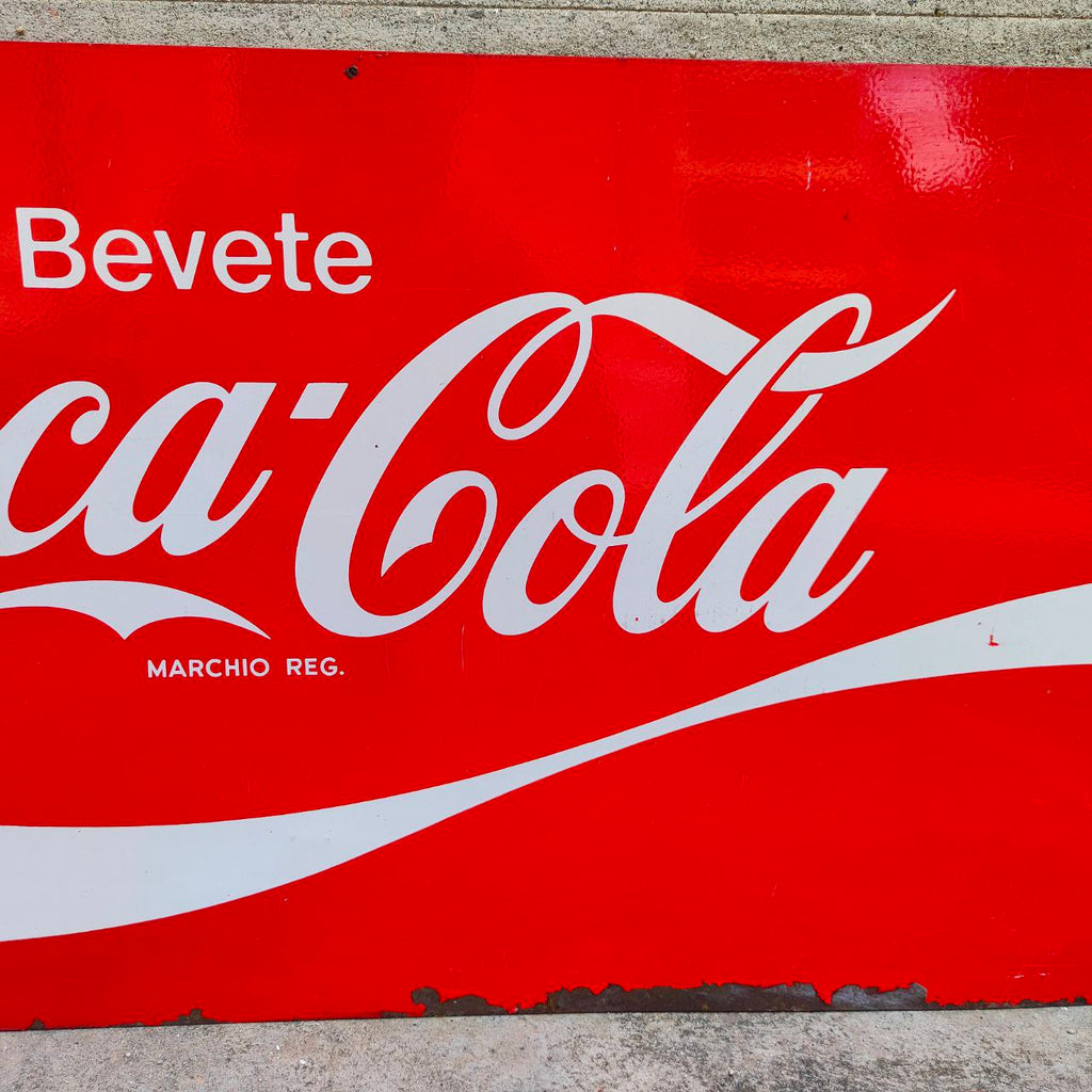 Advertising sign - Coca-Cola