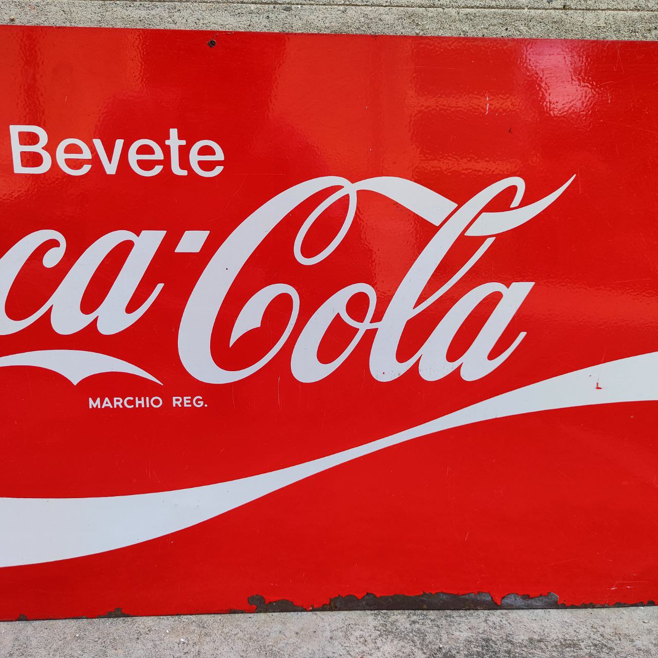 Advertising sign - Coca-Cola