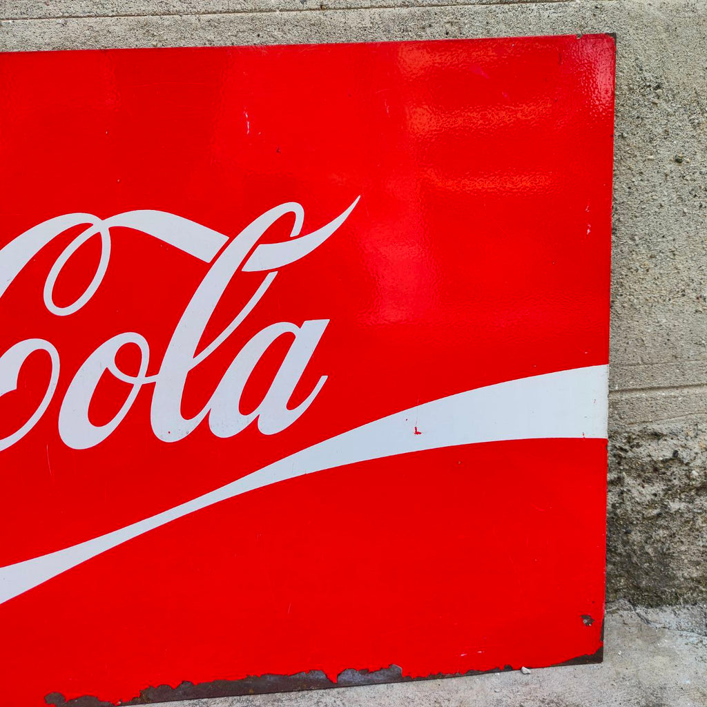 Advertising sign - Coca-Cola