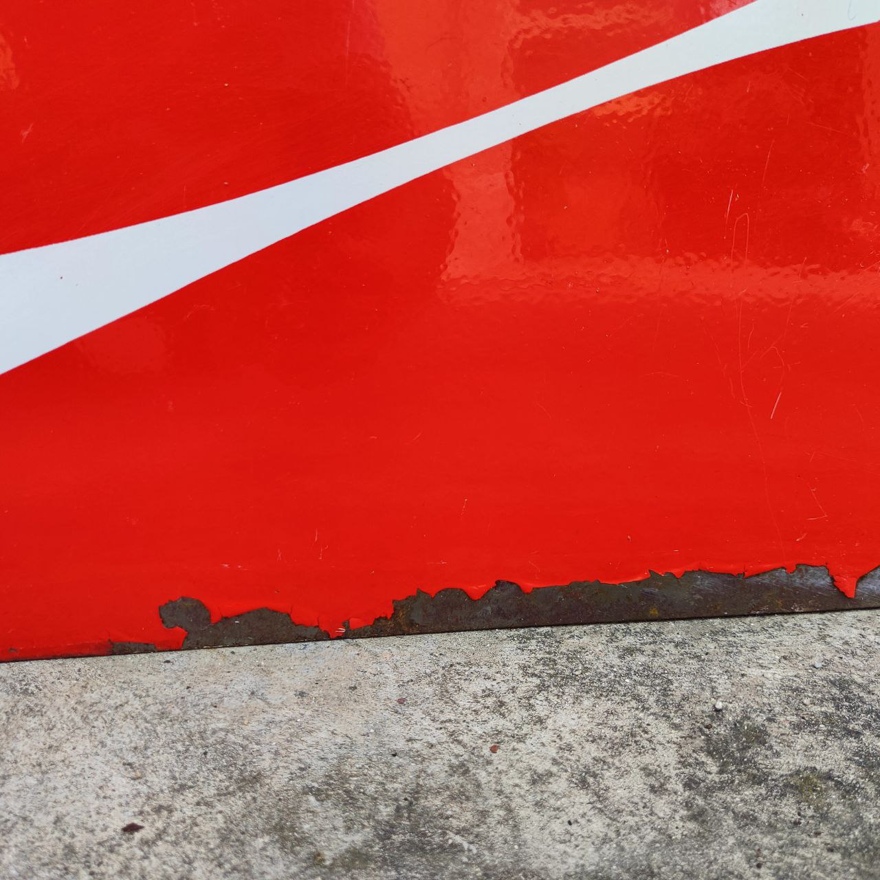 Advertising sign - Coca-Cola