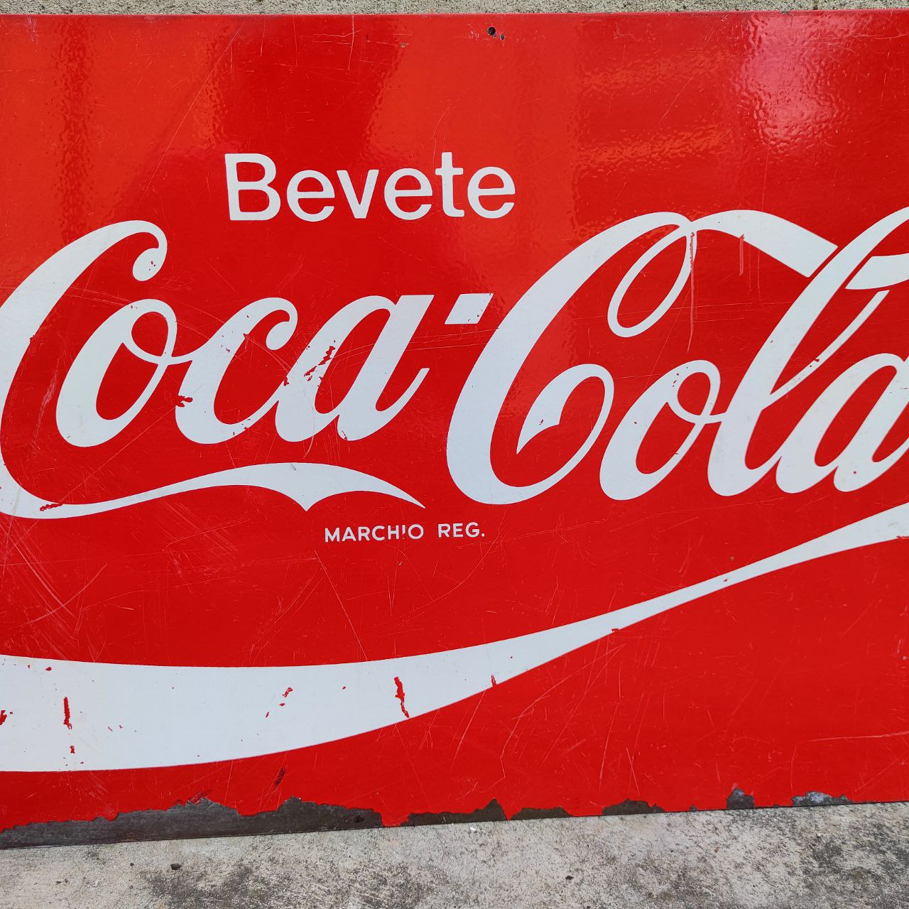 Advertising sign - Coca-Cola