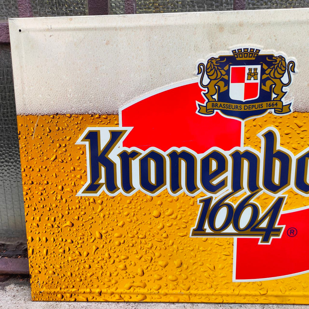 Advertising sign - Kronenbourg 1664 Beer
