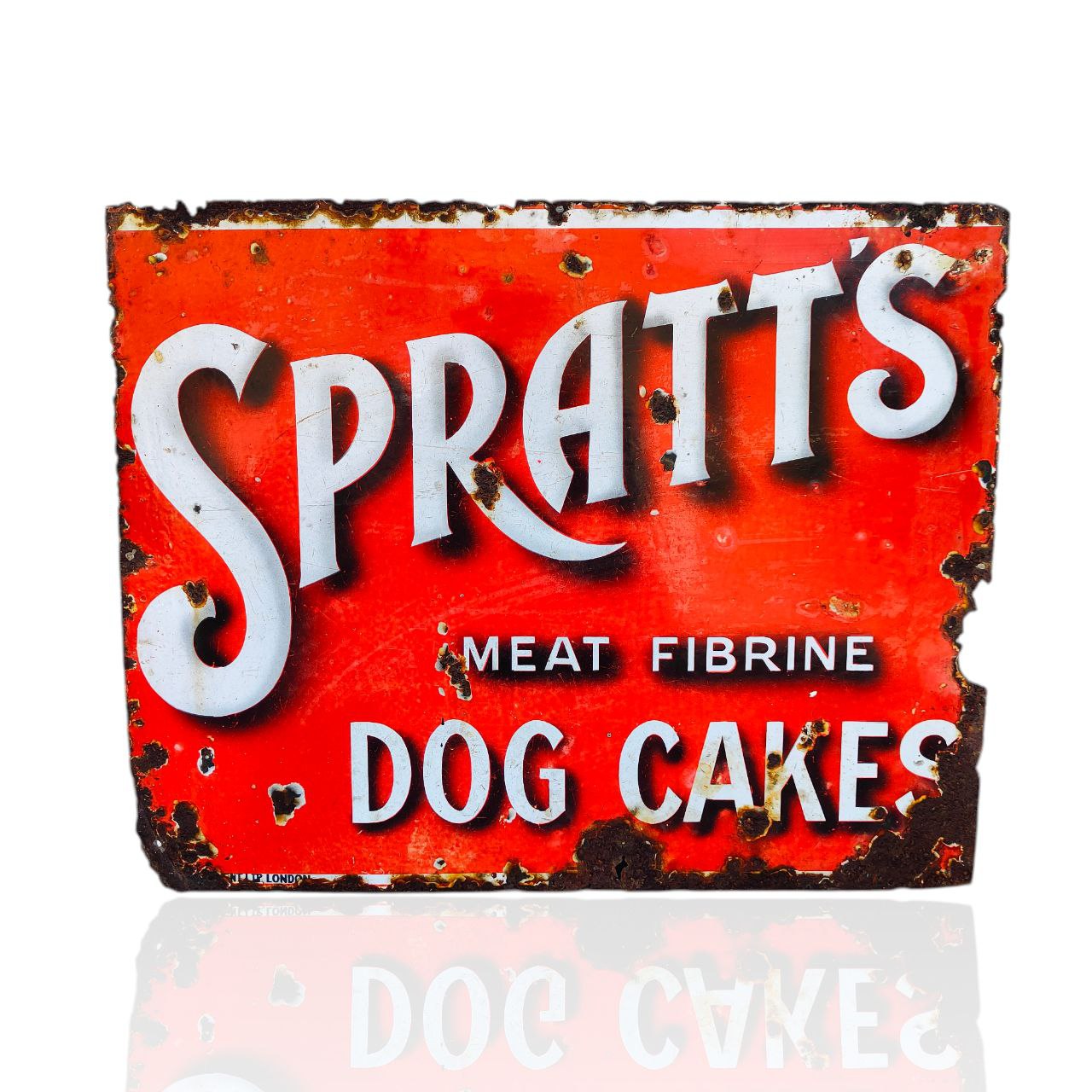 Advertising sign - Spratt's Dog Cake