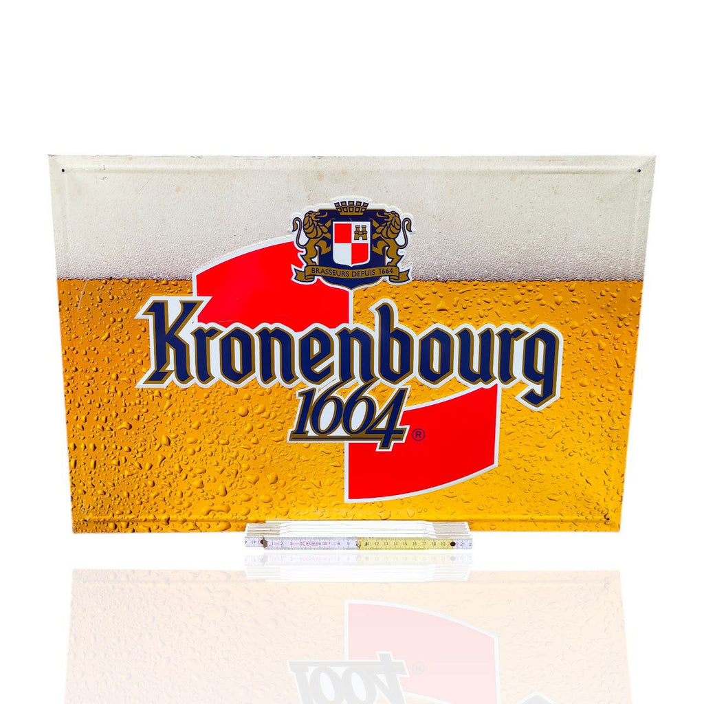 Advertising sign - Kronenbourg 1664 Beer