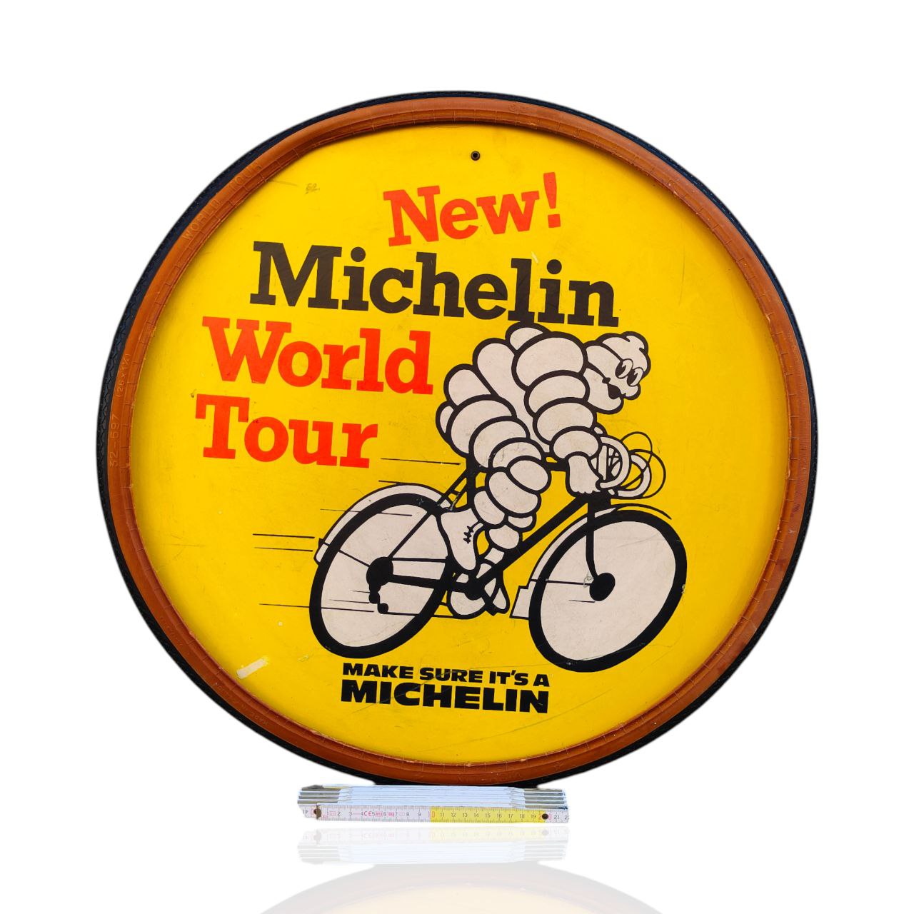 Advertising sign - Michelin World Tour