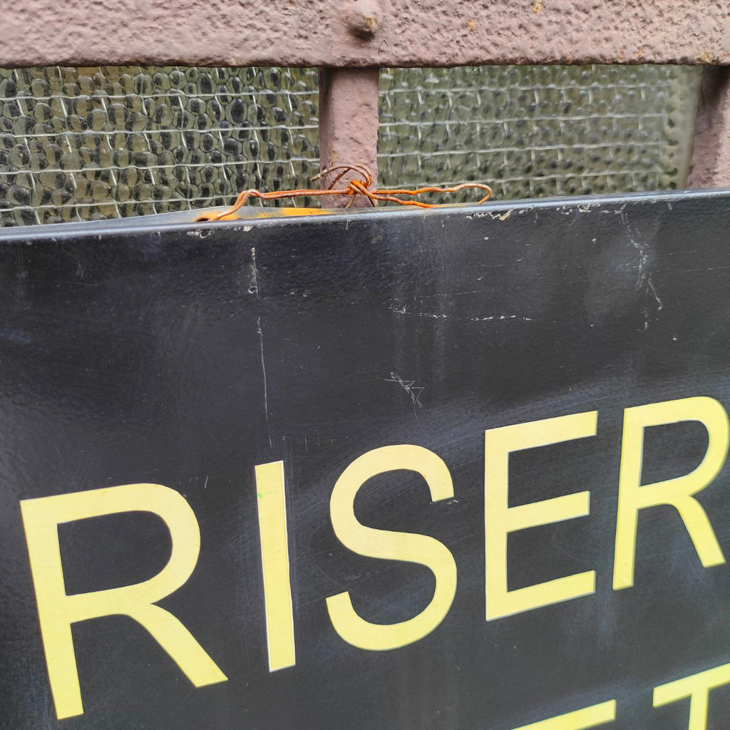 Sign - 23 reserved scrap