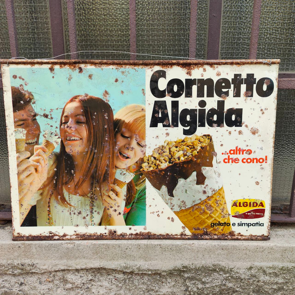 Advertising sign - Cornetto Algida