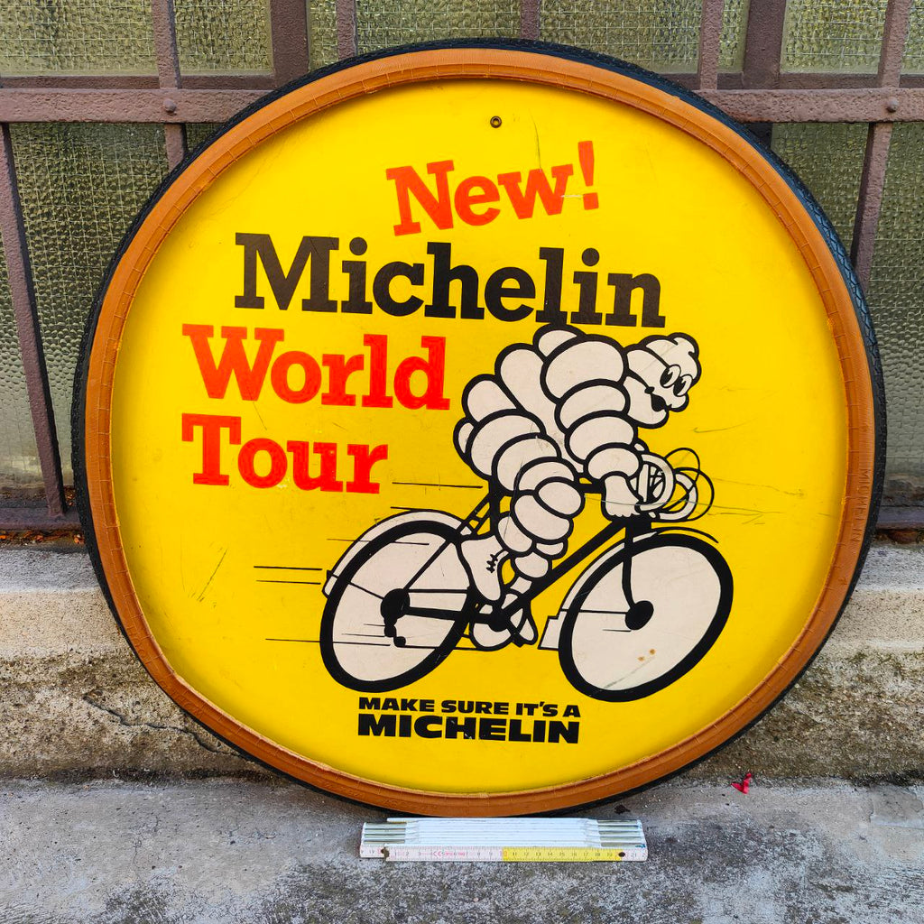 Advertising sign - Michelin World Tour