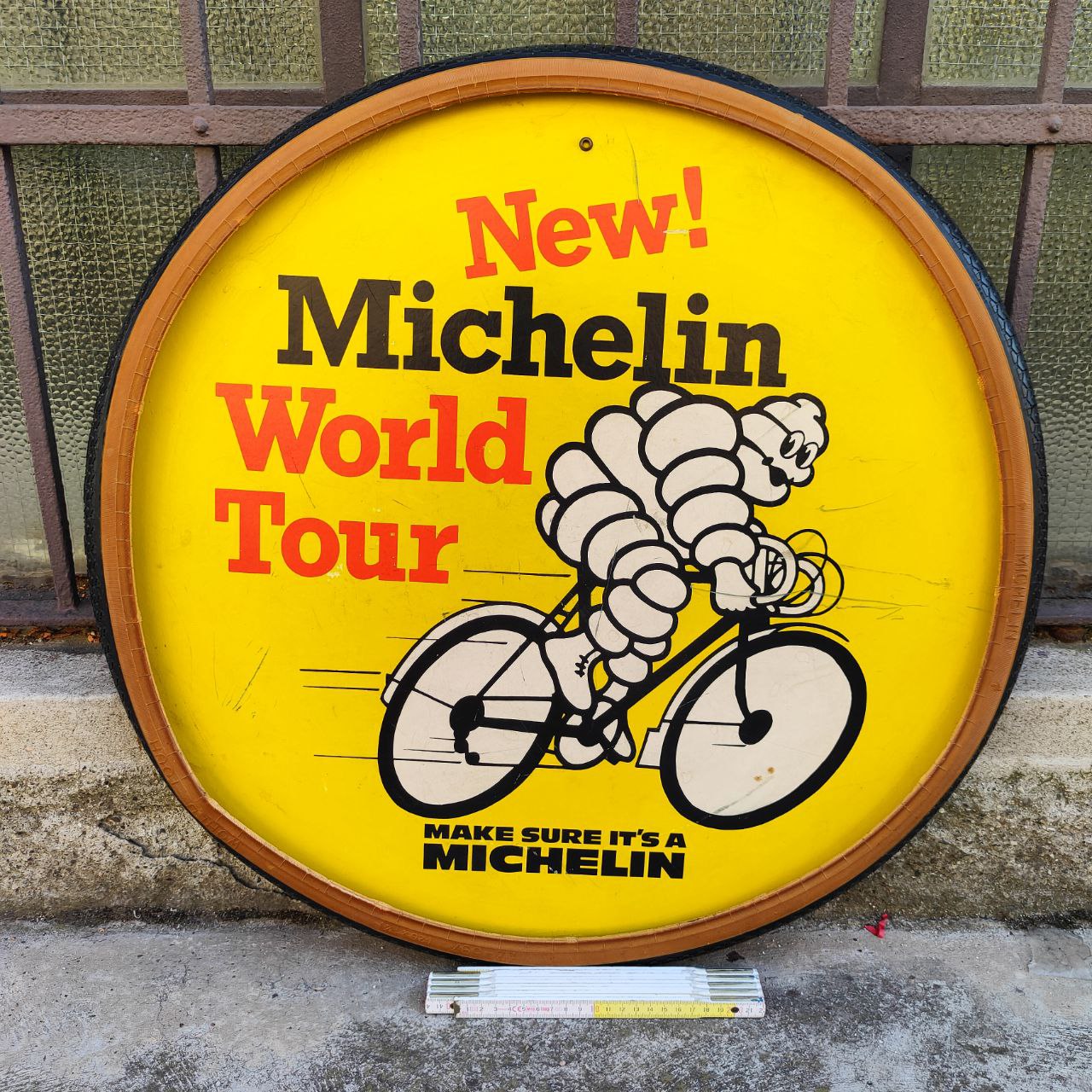 Advertising sign - Michelin World Tour