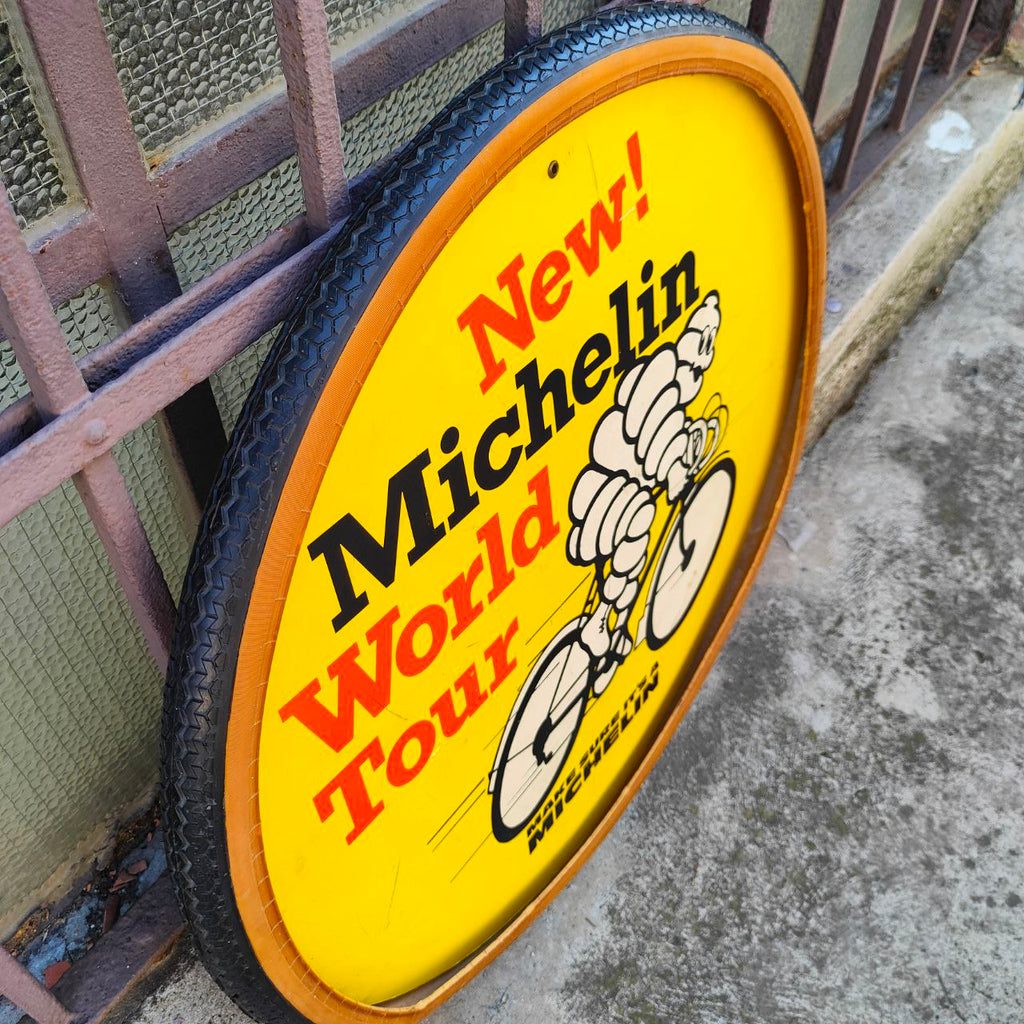 Advertising sign - Michelin World Tour