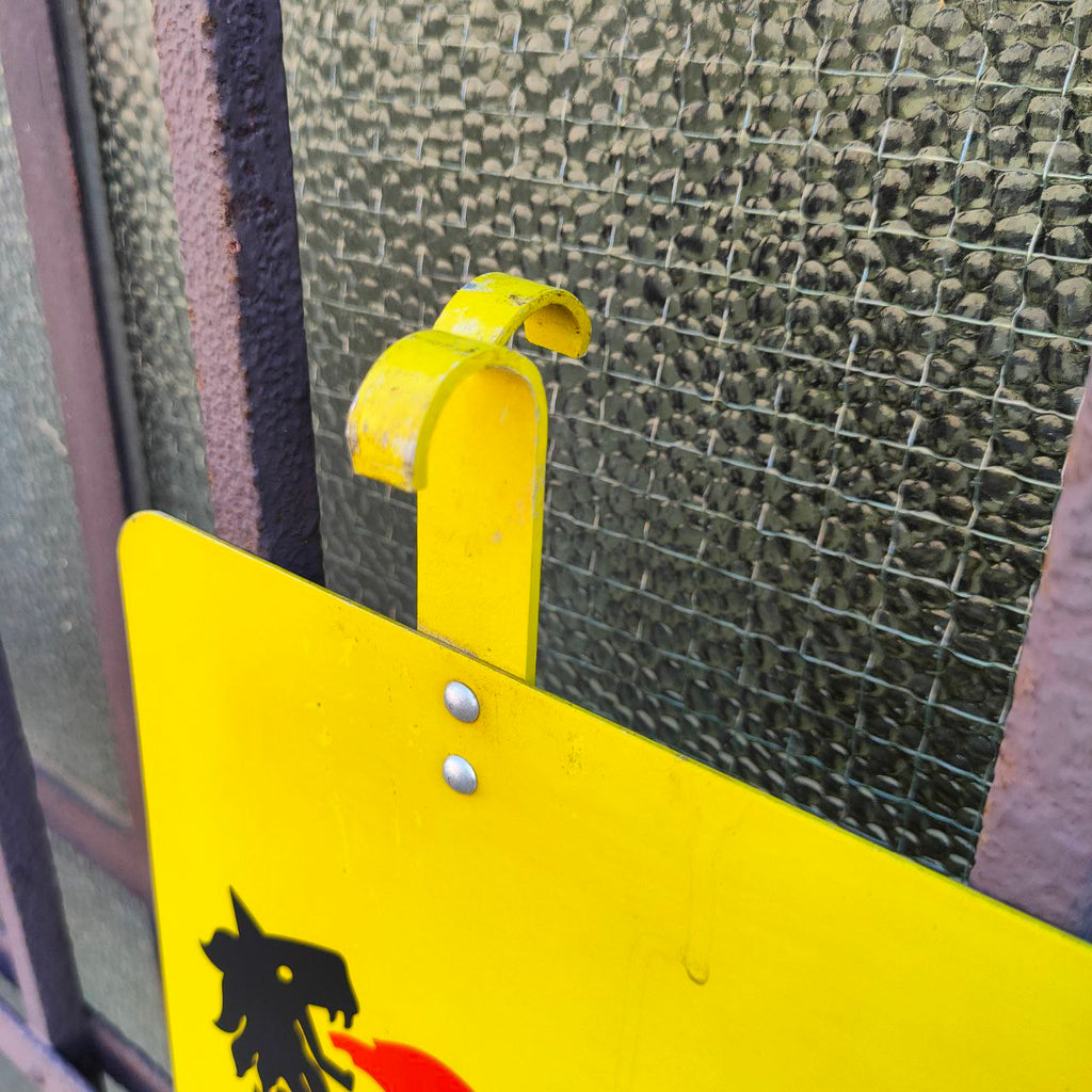 Advertising sign - AGIP closed today