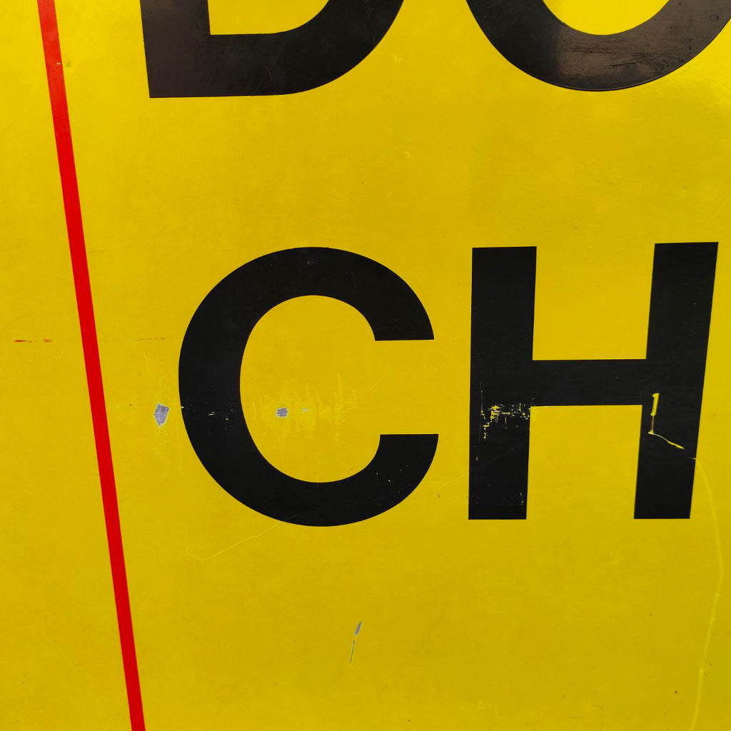 Advertising sign - AGIP closed today