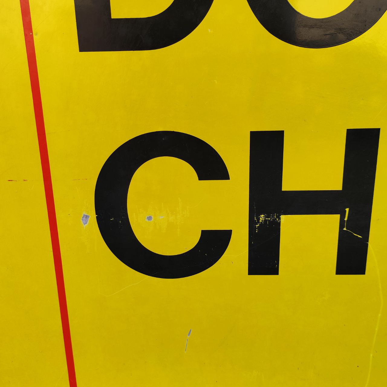 Advertising sign - AGIP closed today