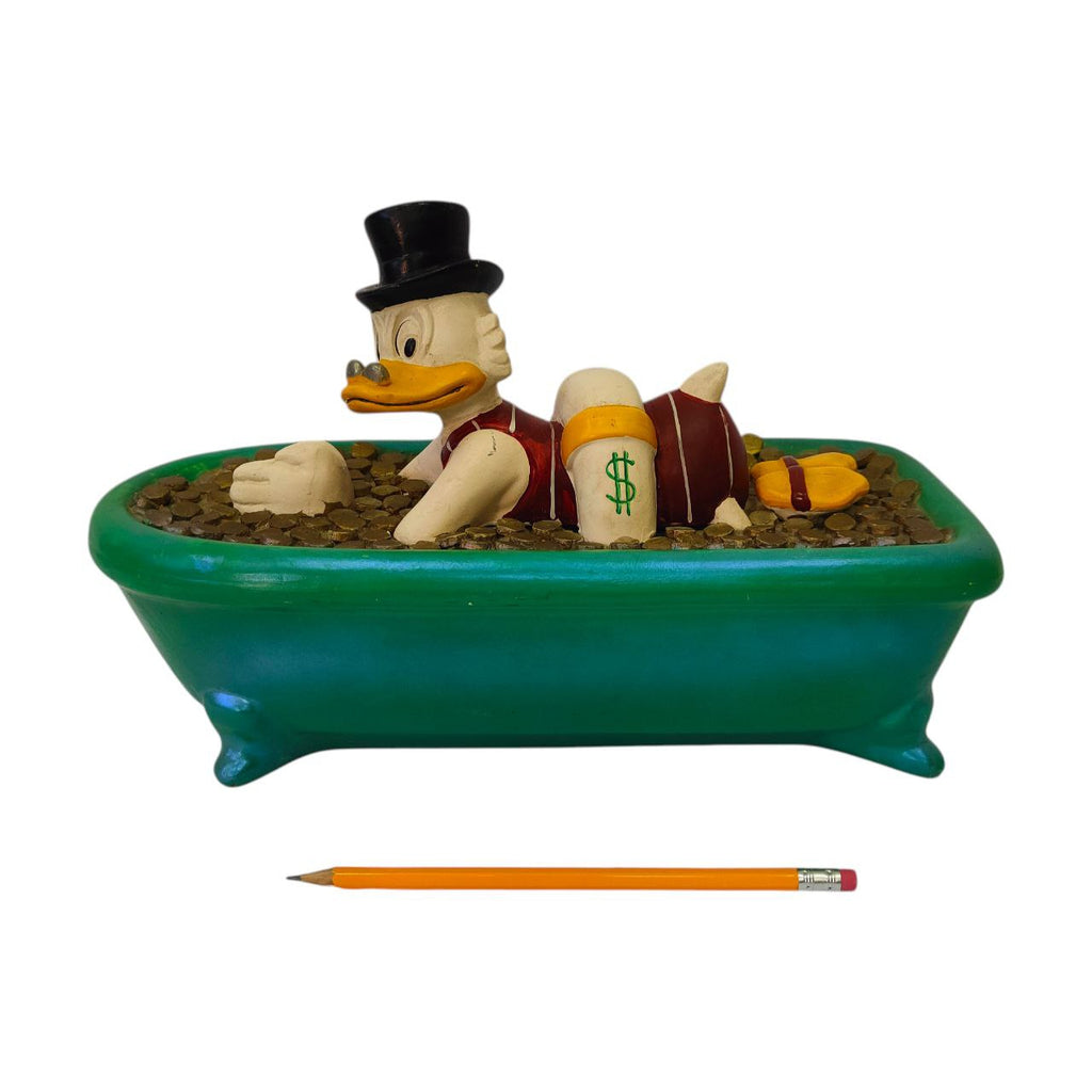 Statuette - Uncle Scrooge in the bathtub