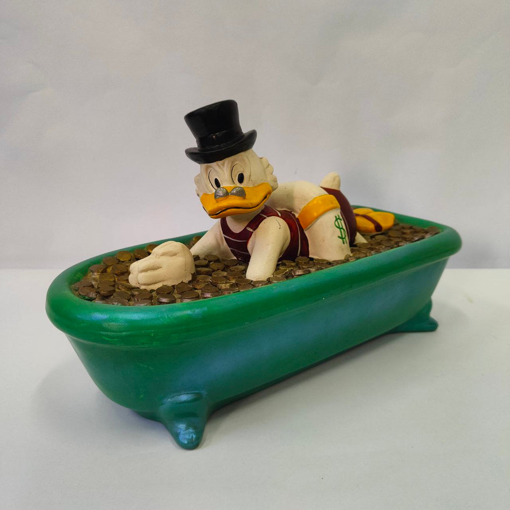Statuette - Uncle Scrooge in the bathtub