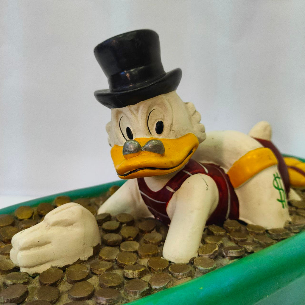 Statuette - Uncle Scrooge in the bathtub