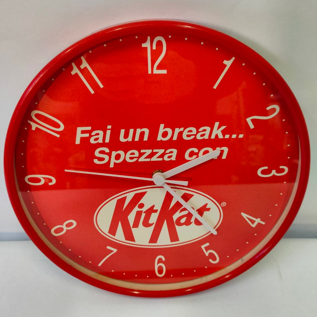 Kit Kat advertising clock