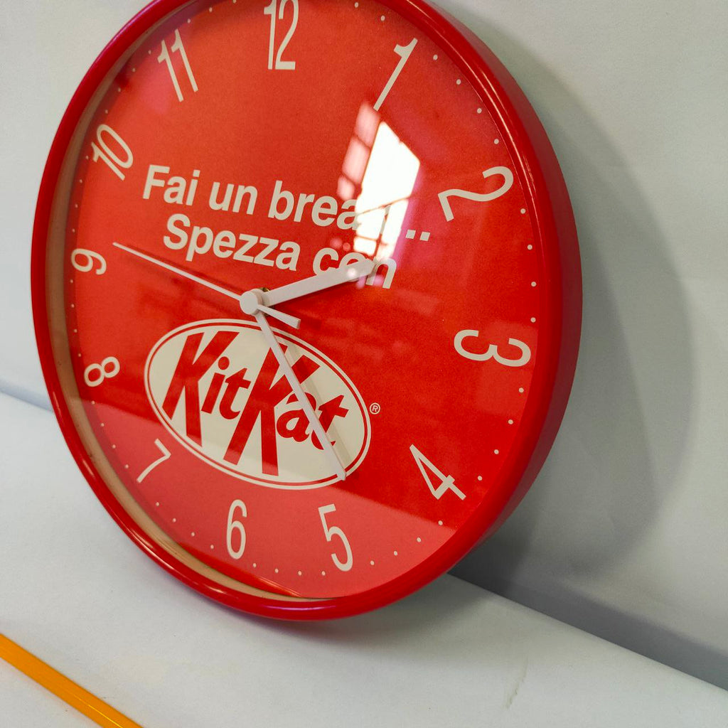 Kit Kat advertising clock