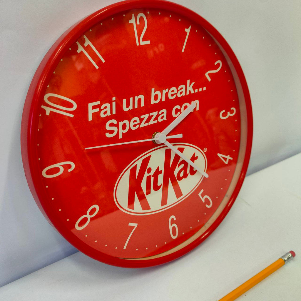 Kit Kat advertising clock