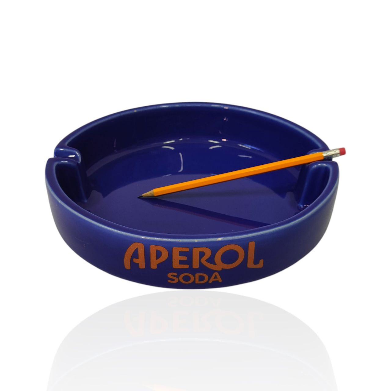 Large advertising ashtray - Aperol Soda