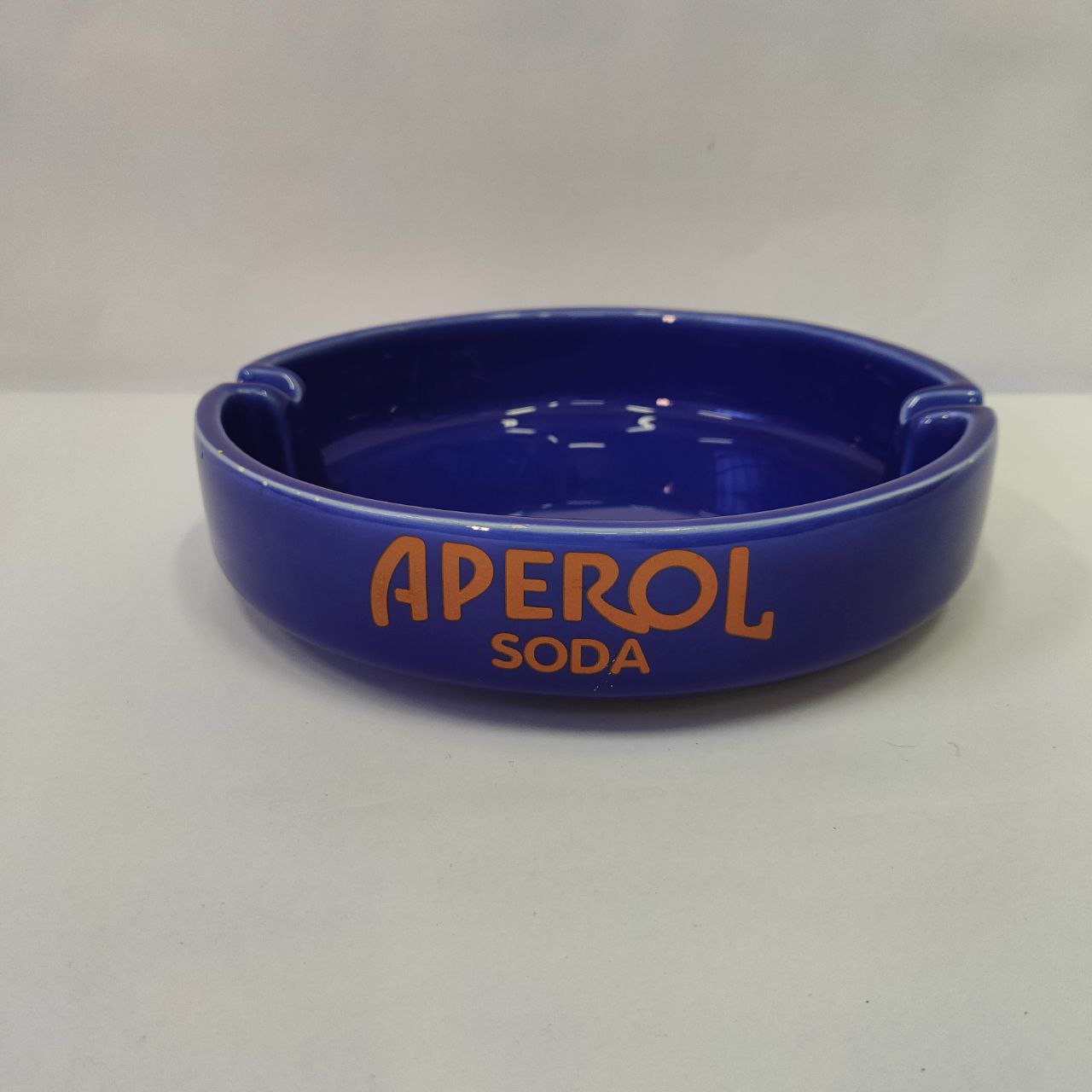 Large advertising ashtray - Aperol Soda