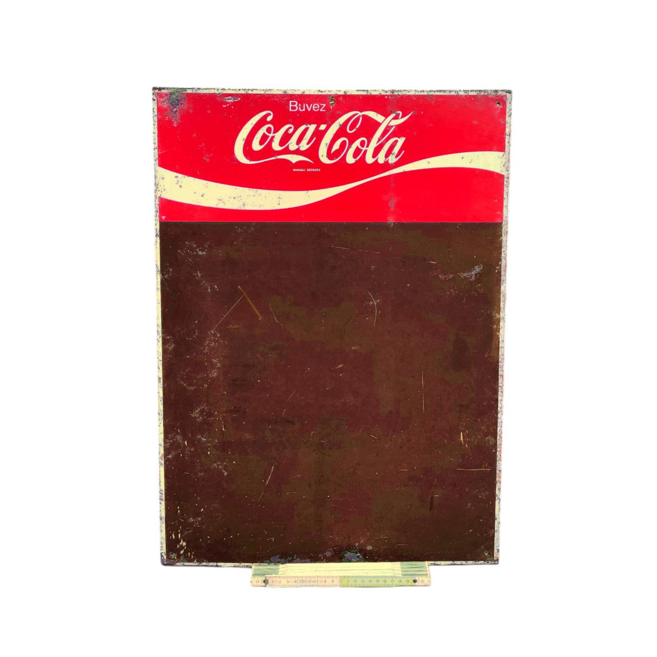 Coca-Cola advertising blackboard