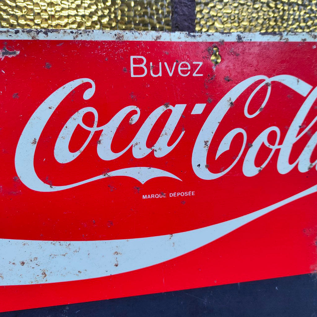 Coca-Cola advertising blackboard