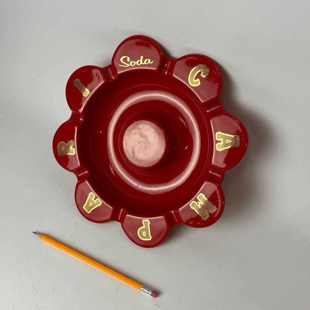 Advertising Ashtray - Campari Soda by Thun Design