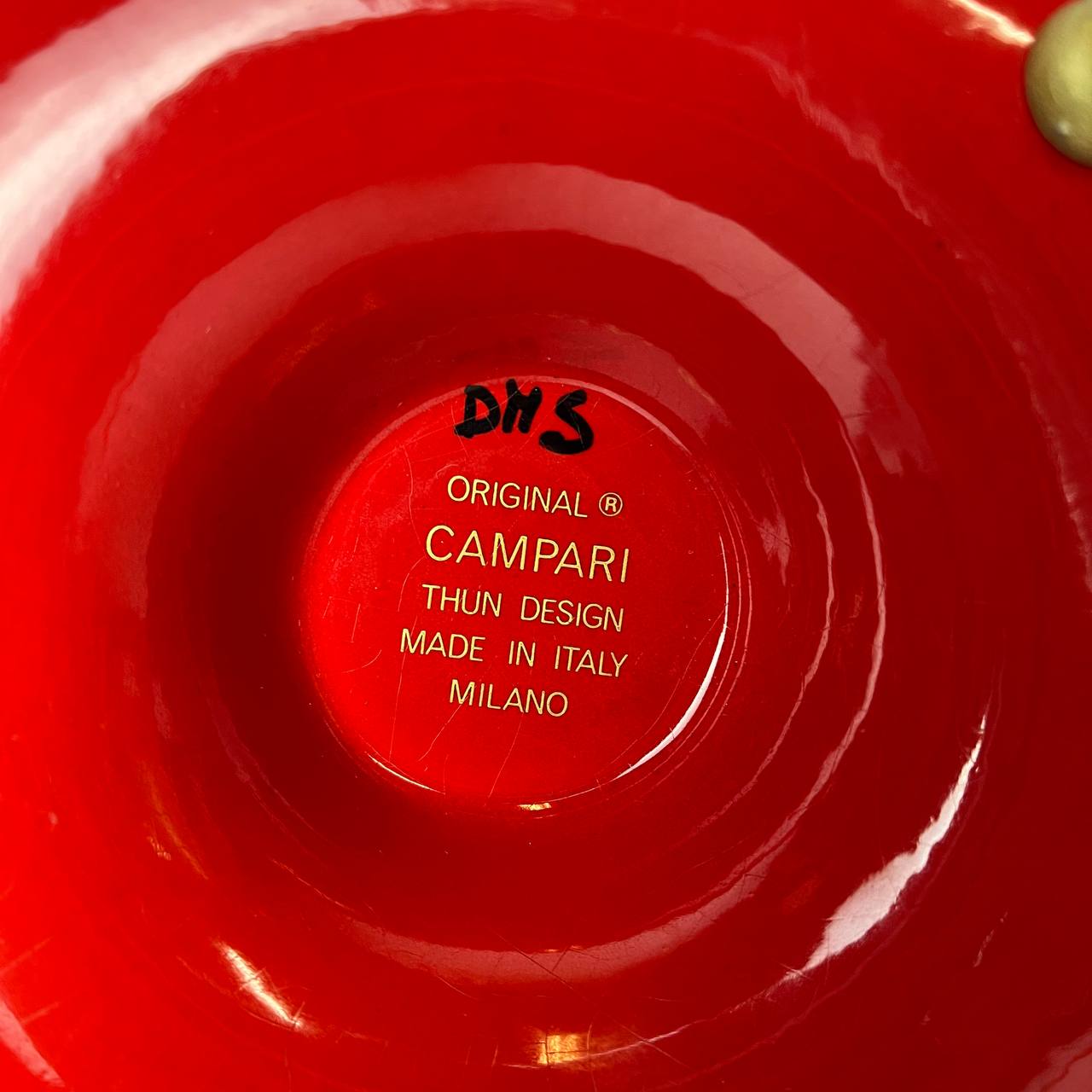 Advertising Ashtray - Campari Soda by Thun Design