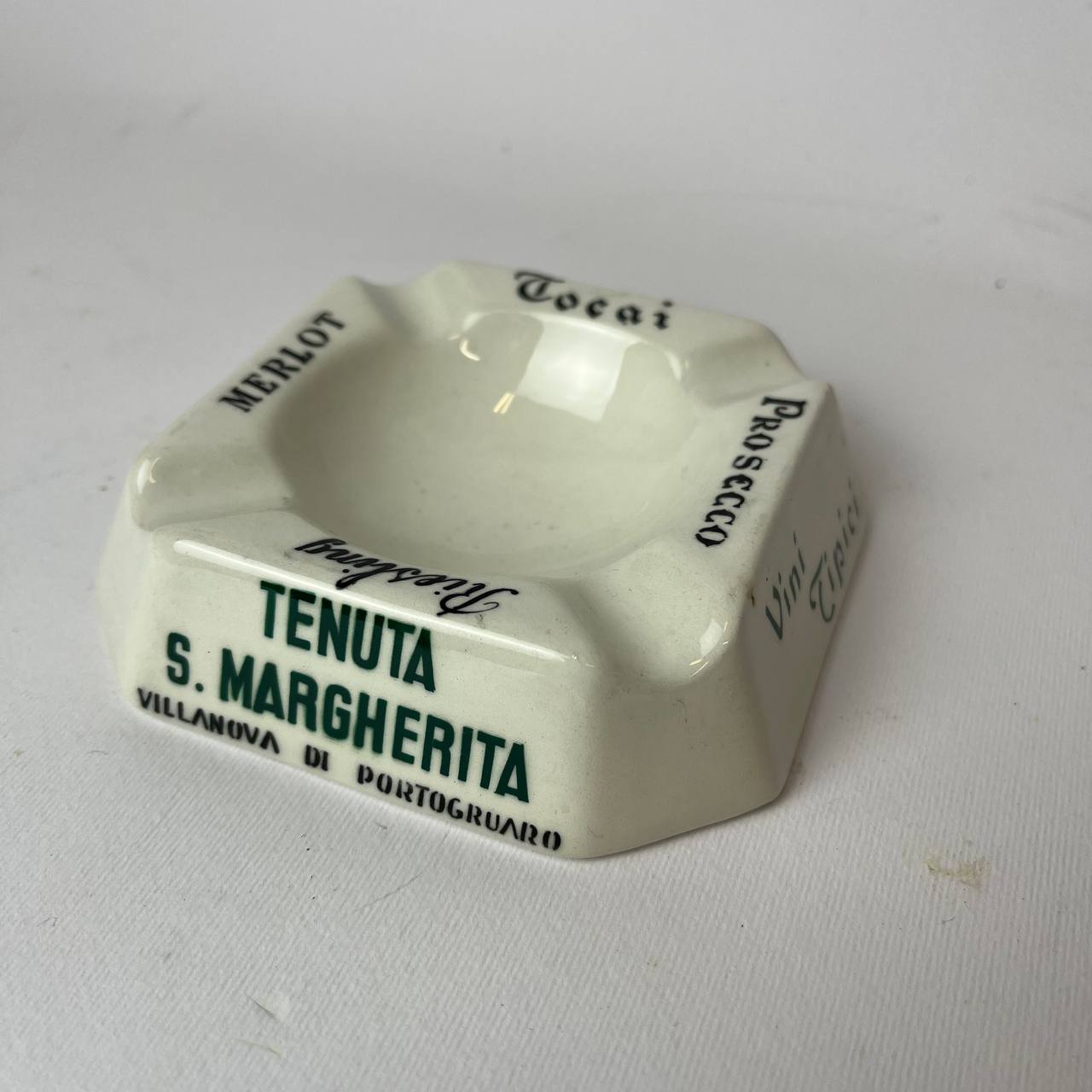 Advertising Ashtray - Tenuta S. Margherita
