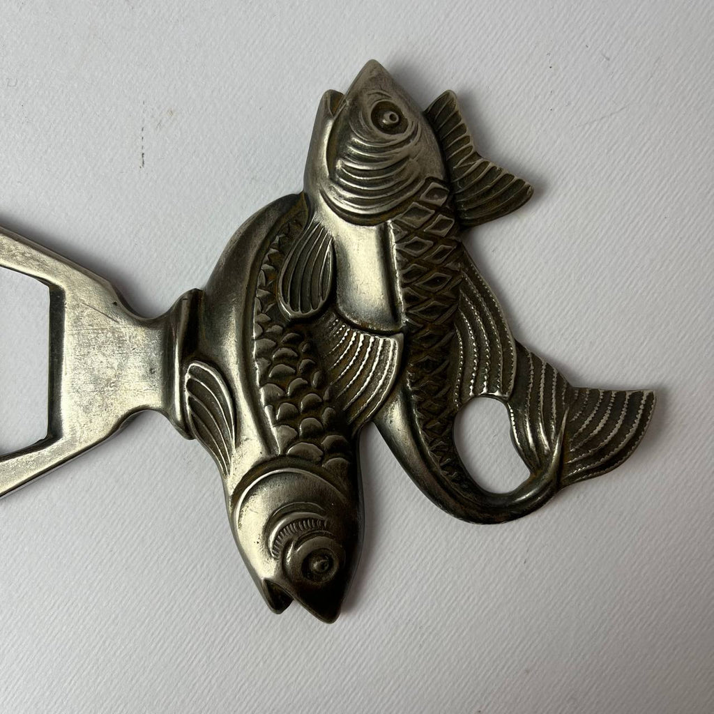 Bottle opener with fish