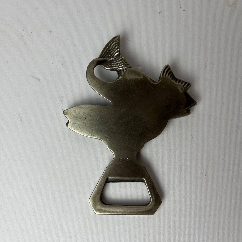 Bottle opener with fish