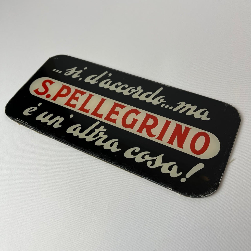 Window Decal - San Pellegrino is something else