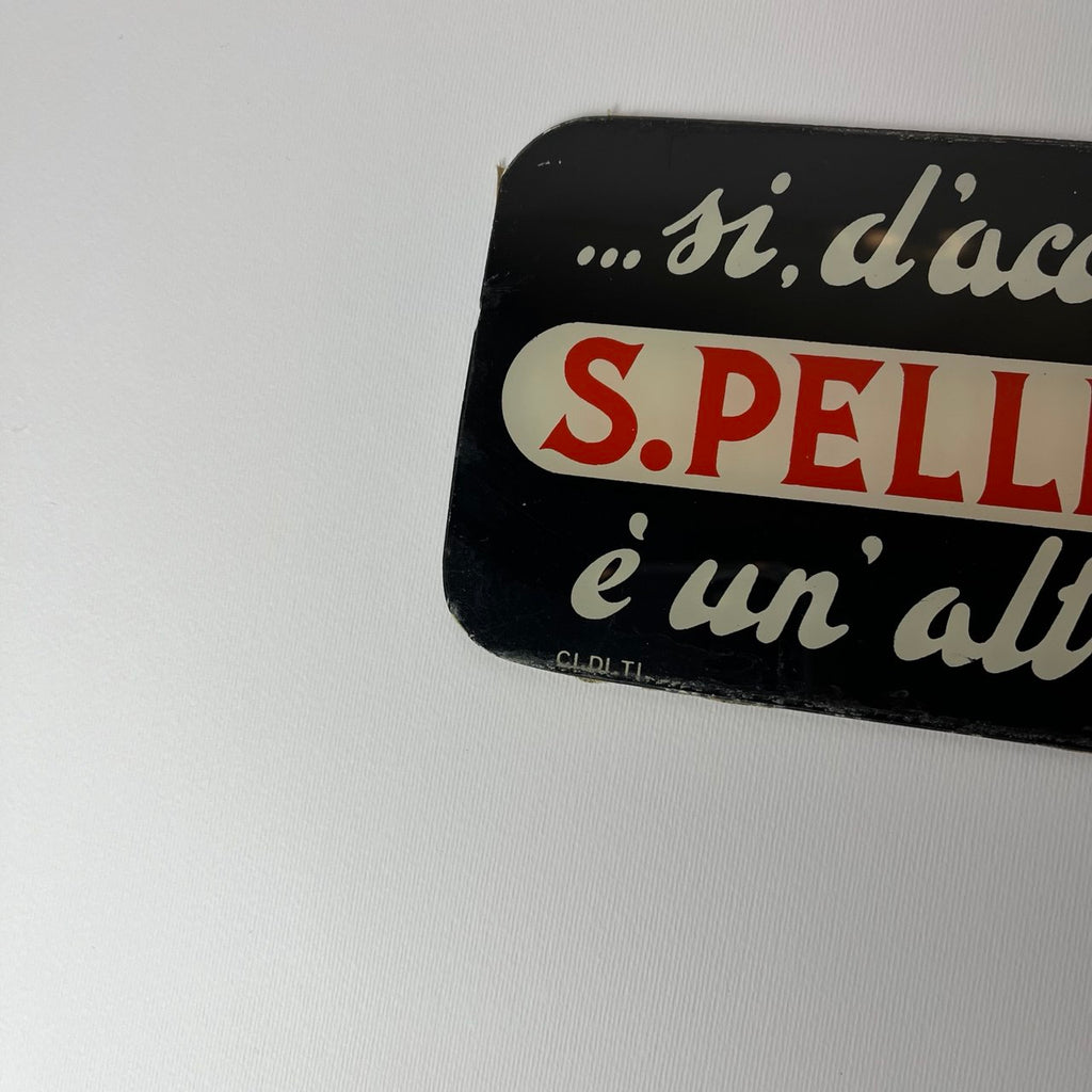 Window Decal - San Pellegrino is something else