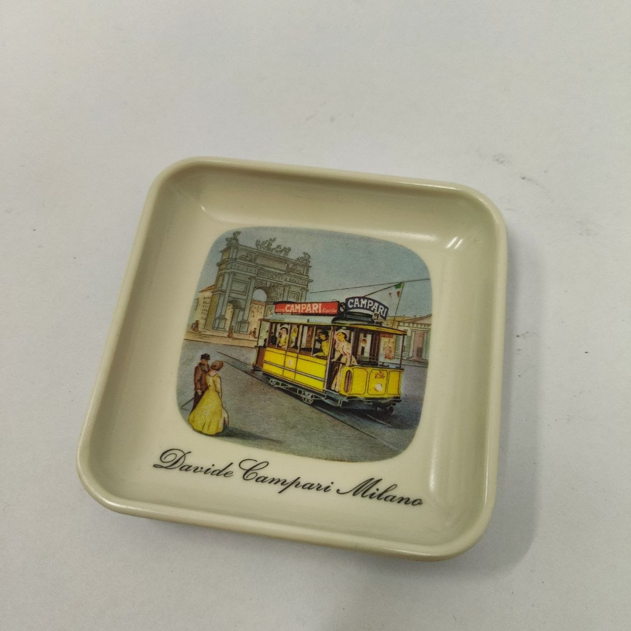 Advertising Ashtray - Campari Milano