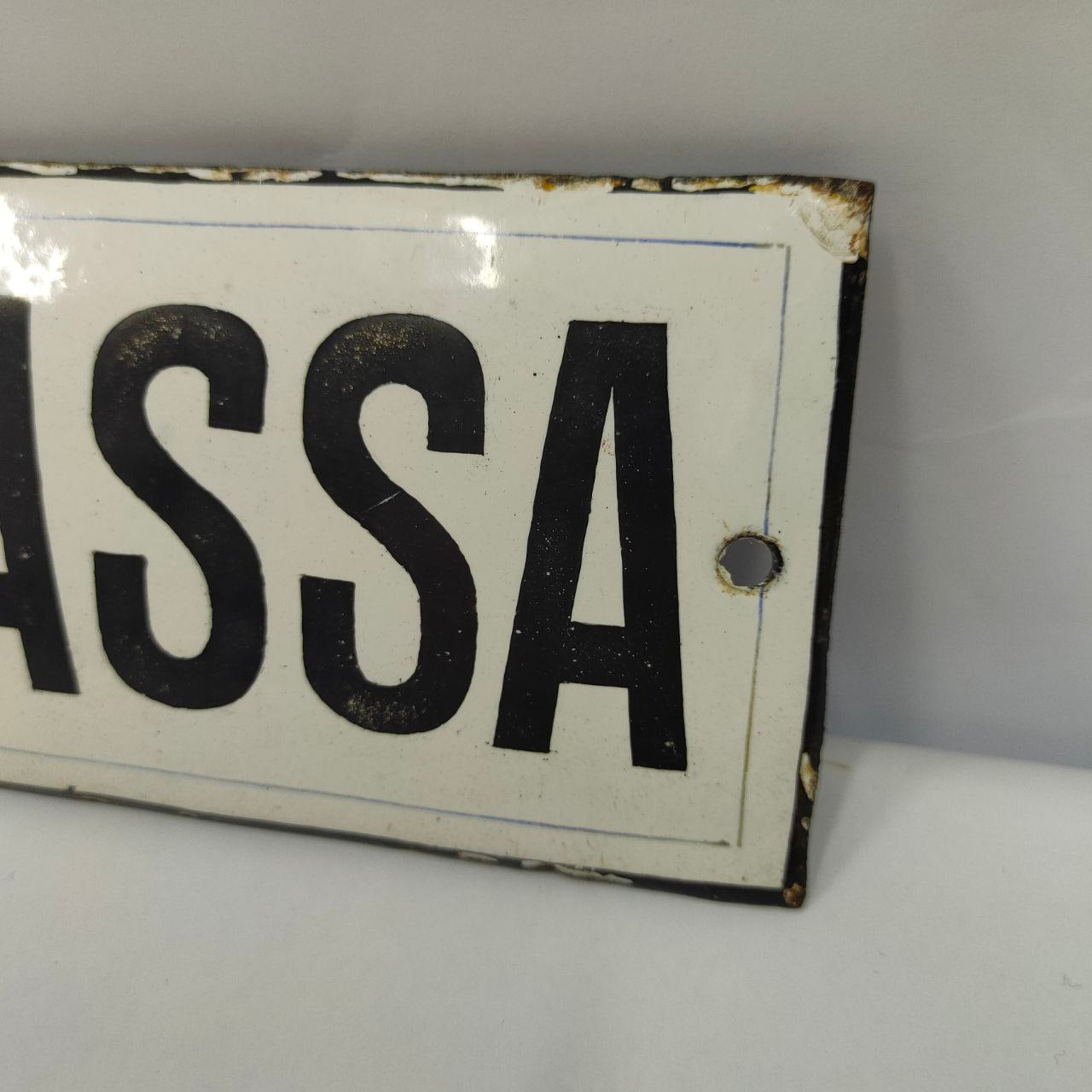 Enamel Plate - Case | 1920s