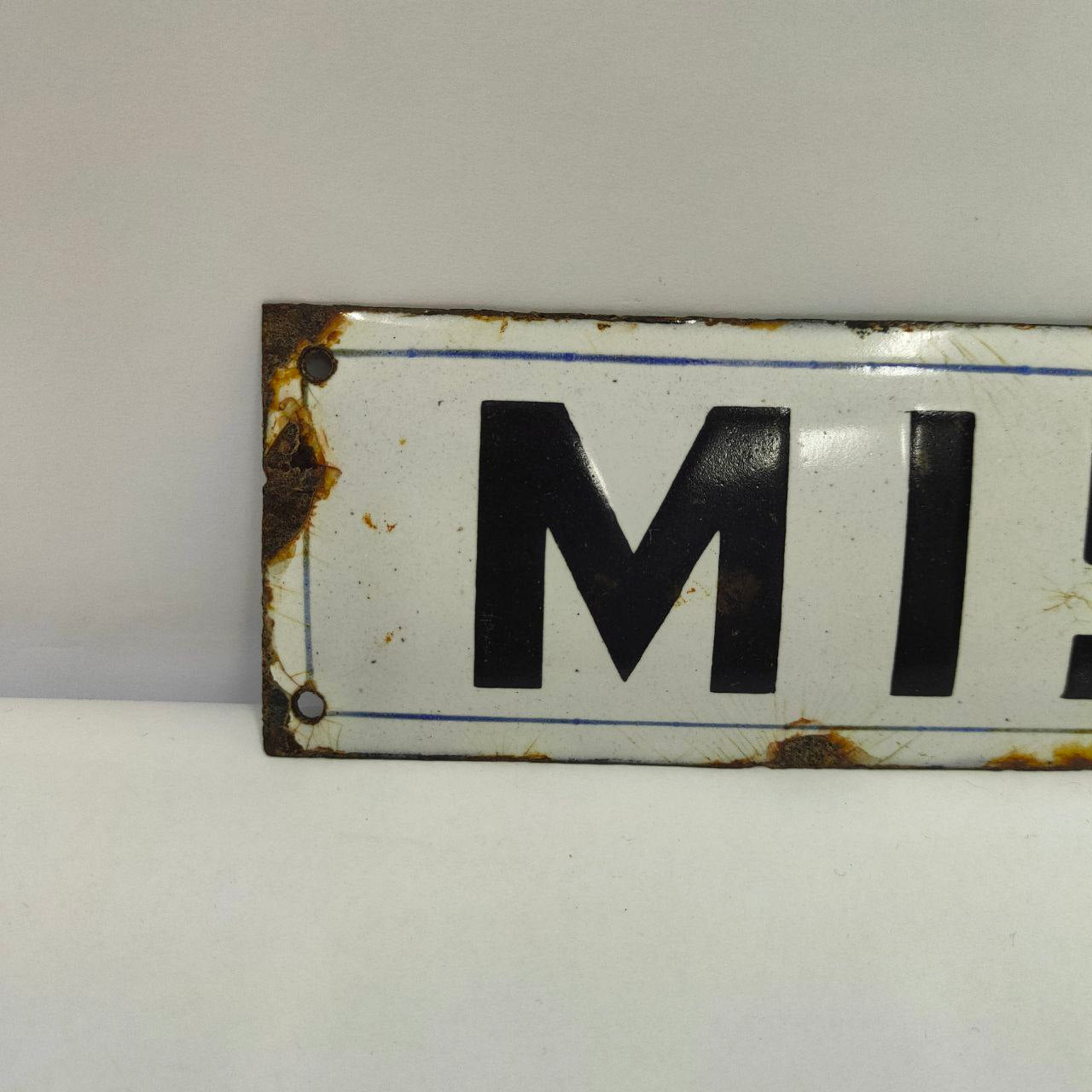 Enamel Nameplates - 2nd Class Mixed | 1940s
