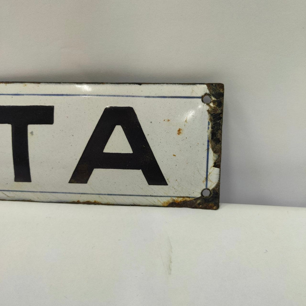 Enamel Nameplates - 2nd Class Mixed | 1940s