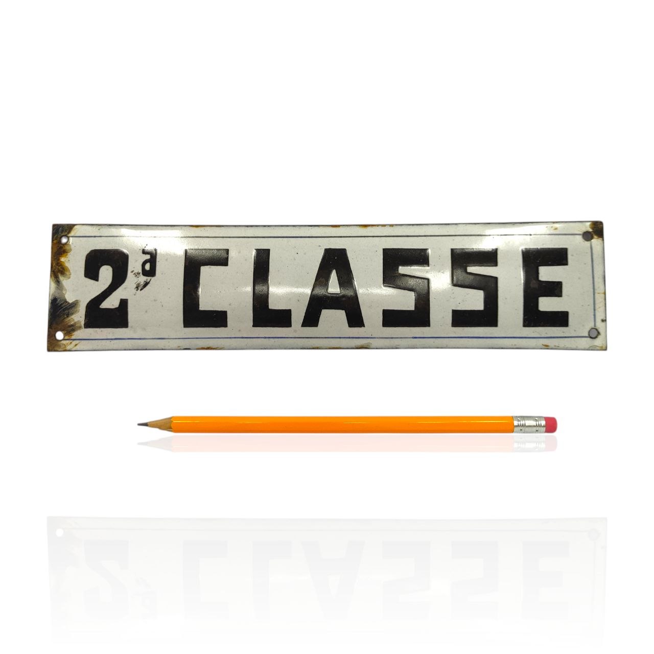 Enamel Nameplates - 2nd Class Mixed | 1940s