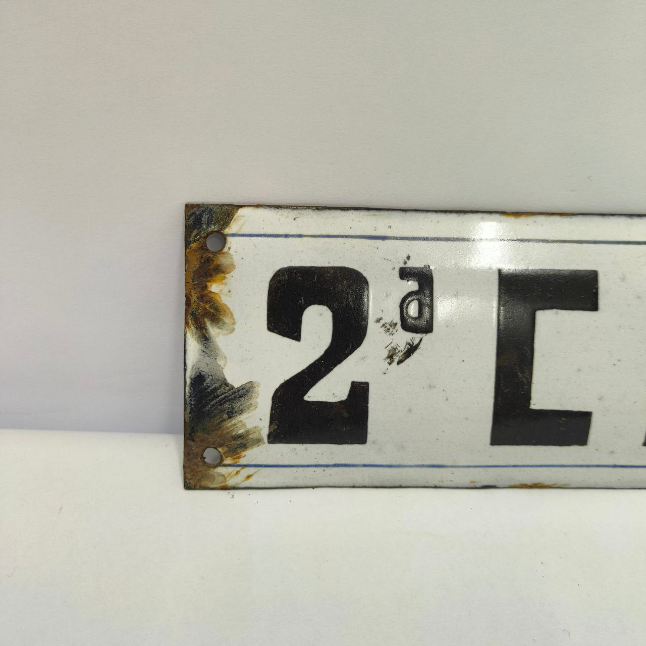 Enamel Nameplates - 2nd Class Mixed | 1940s