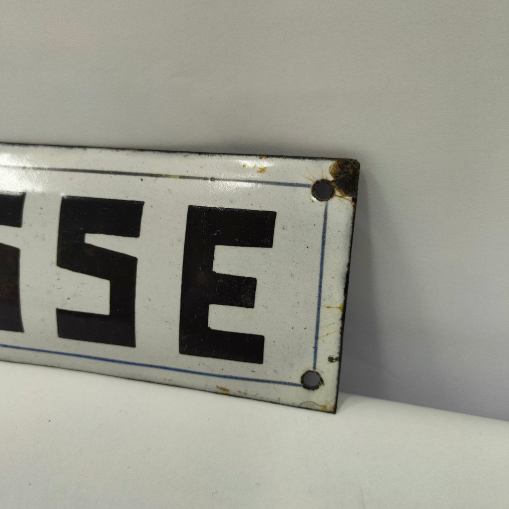 Enamel Nameplates - 2nd Class Mixed | 1940s