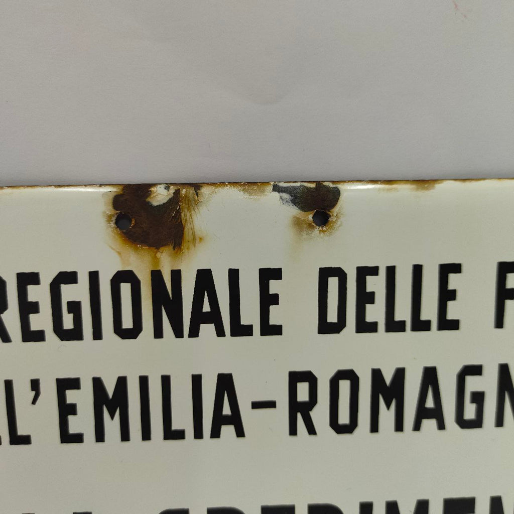 Enameled sign - No entry for unauthorized personnel