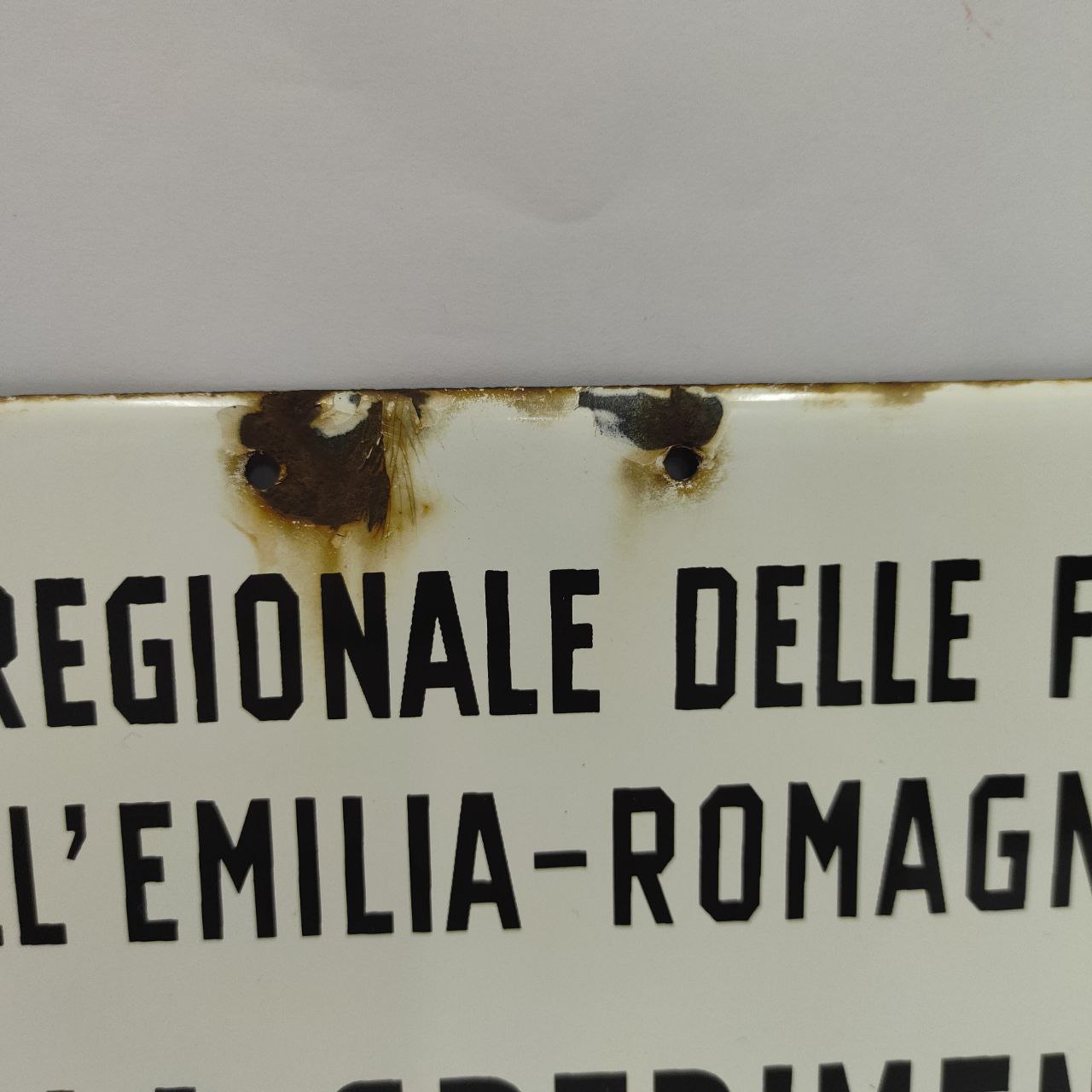 Enameled sign - No entry for unauthorized personnel