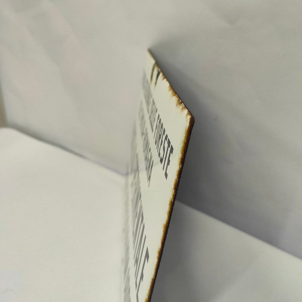 Enameled sign - No entry for unauthorized personnel