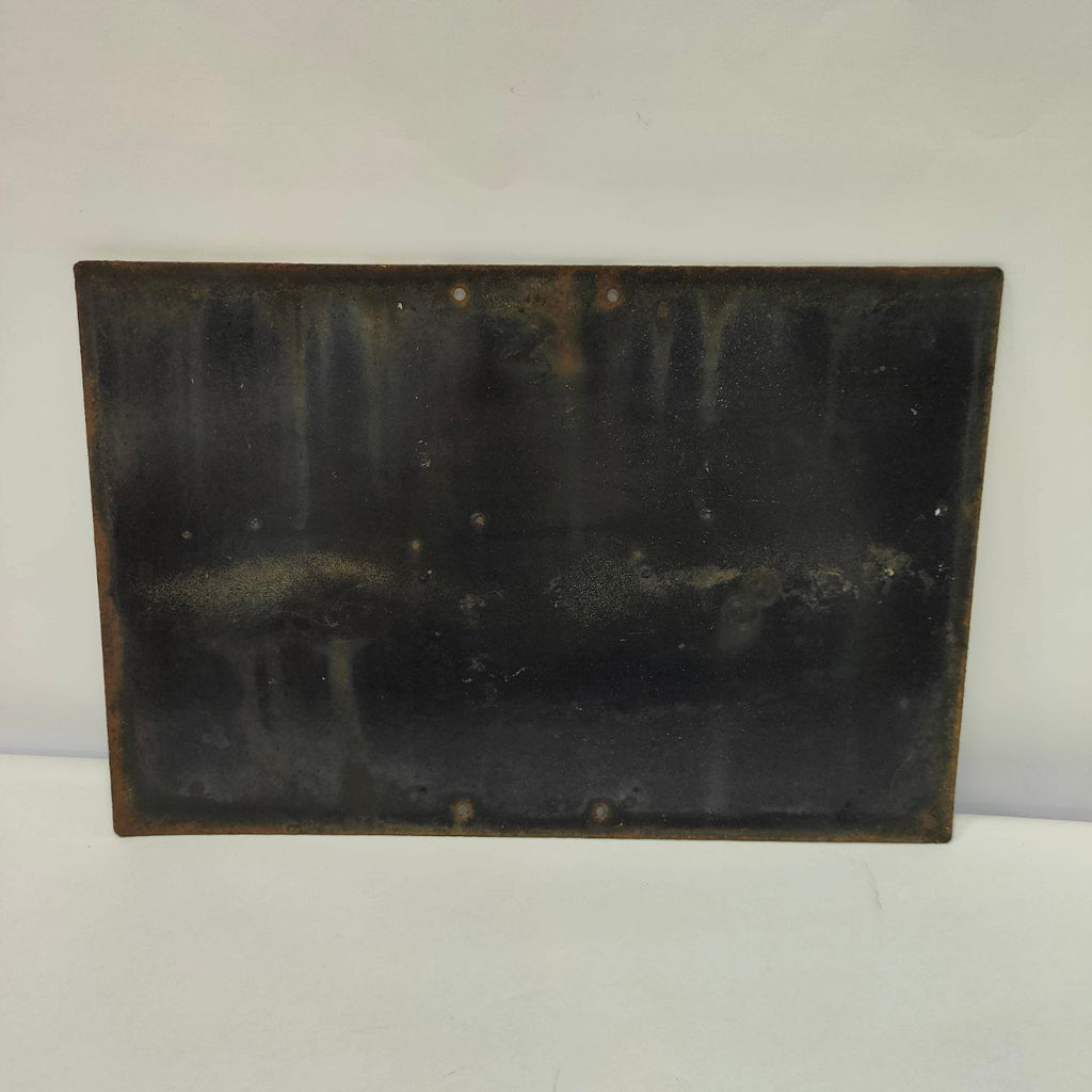 Enameled sign - No entry for unauthorized personnel