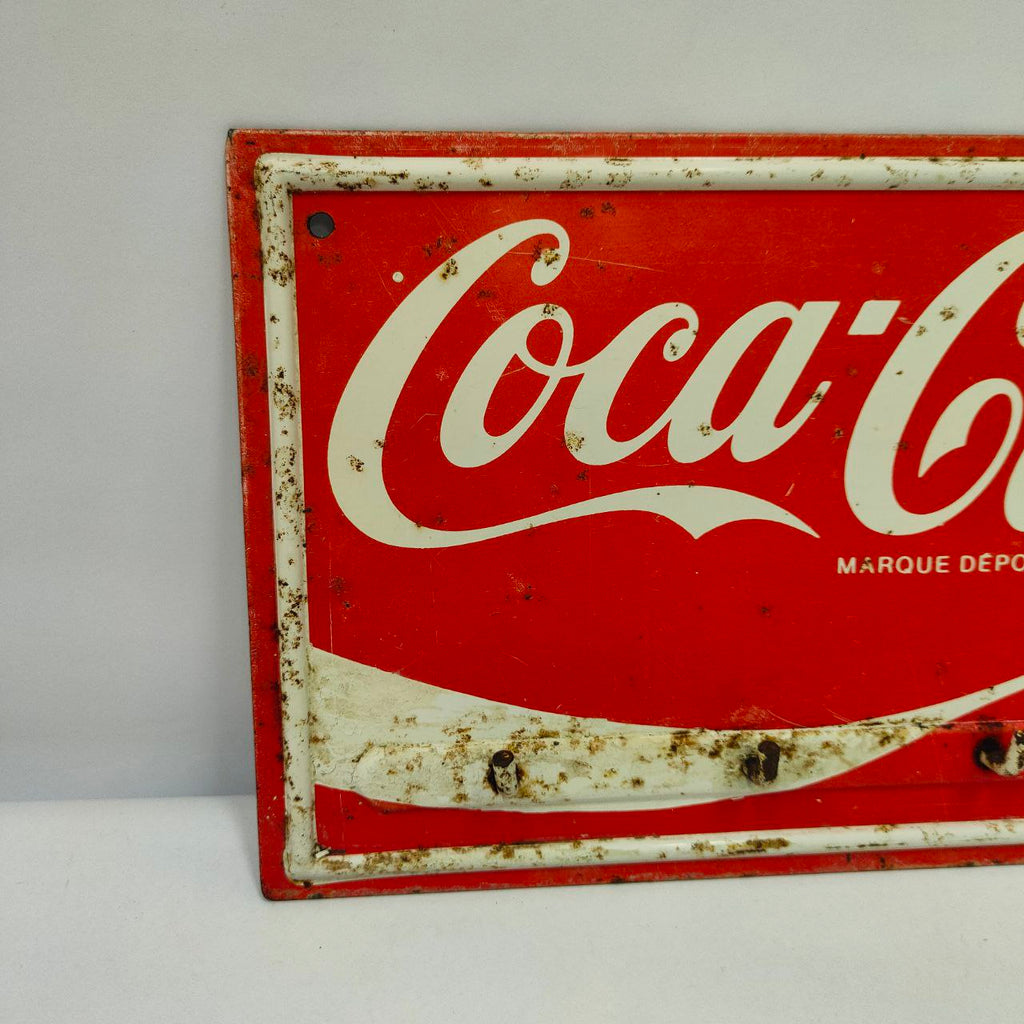 Tea Towel Hanger - Coca-Cola Sign | 1980s