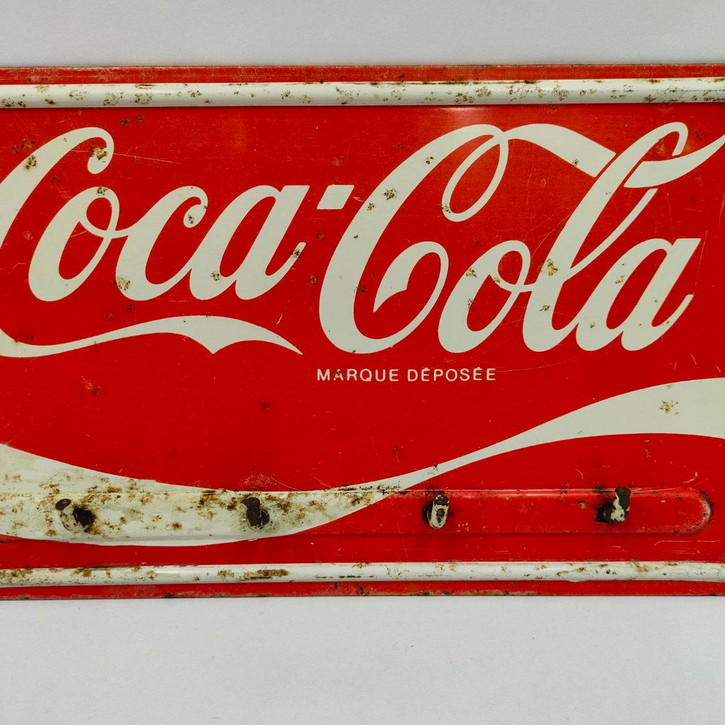 Tea Towel Hanger - Coca-Cola Sign | 1980s