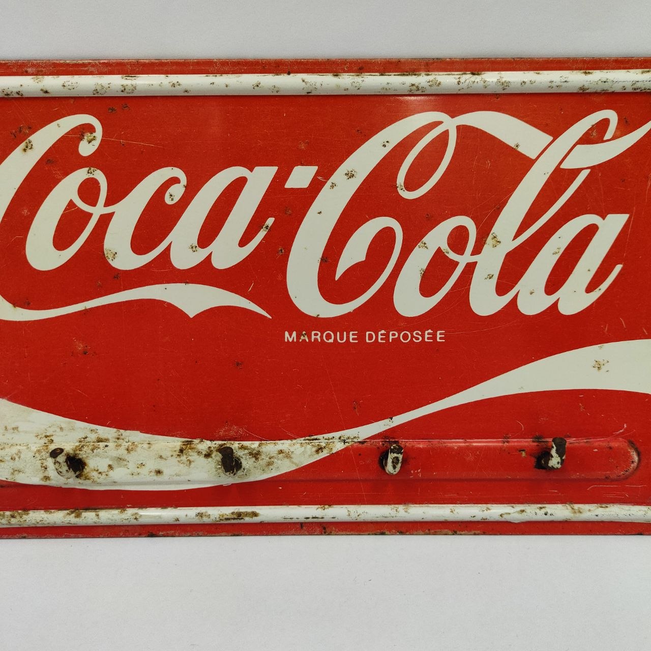 Tea Towel Hanger - Coca-Cola Sign | 1980s